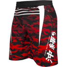Venum Okinawa 2.0 Training Shorts - Black/White/Red - Forza Sports