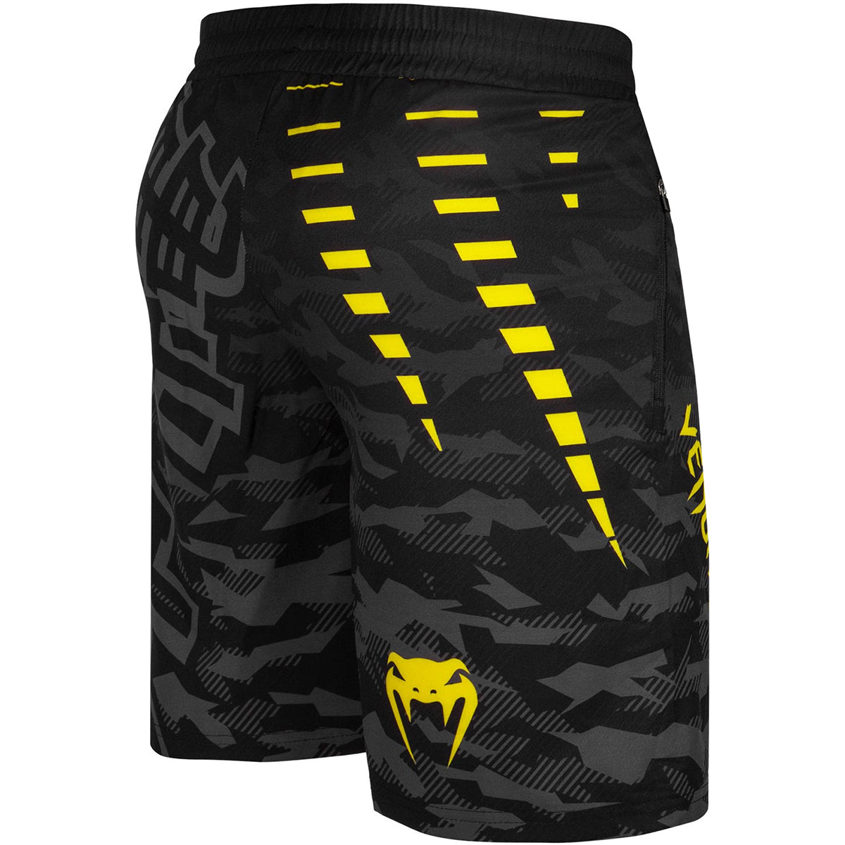 Venum Okinawa 2.0 Training Shorts - Black/Yellow Venum