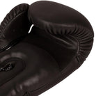 Venum Skull Hook and Loop Boxing Gloves - Black/Black Venum