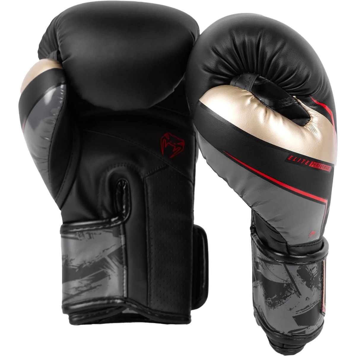 Venum Elite EVO Hook and Loop Boxing Training Gloves - Forza Sports