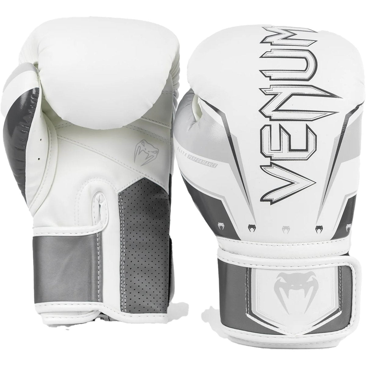 Venum Elite EVO Hook and Loop Boxing Training Gloves - Forza Sports