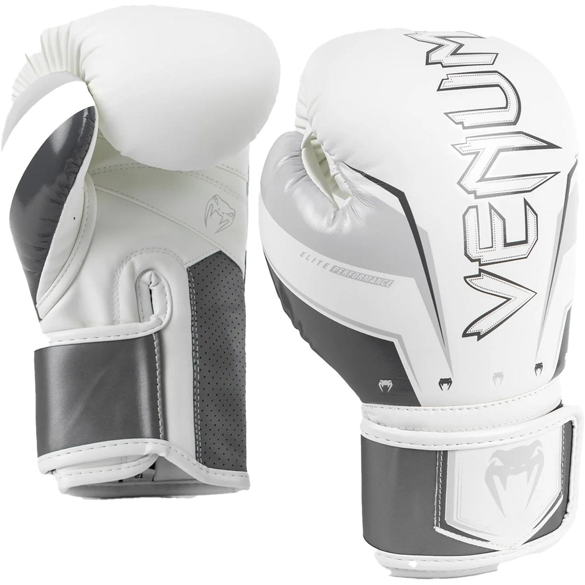 Venum Elite EVO Hook and Loop Boxing Training Gloves - Forza Sports