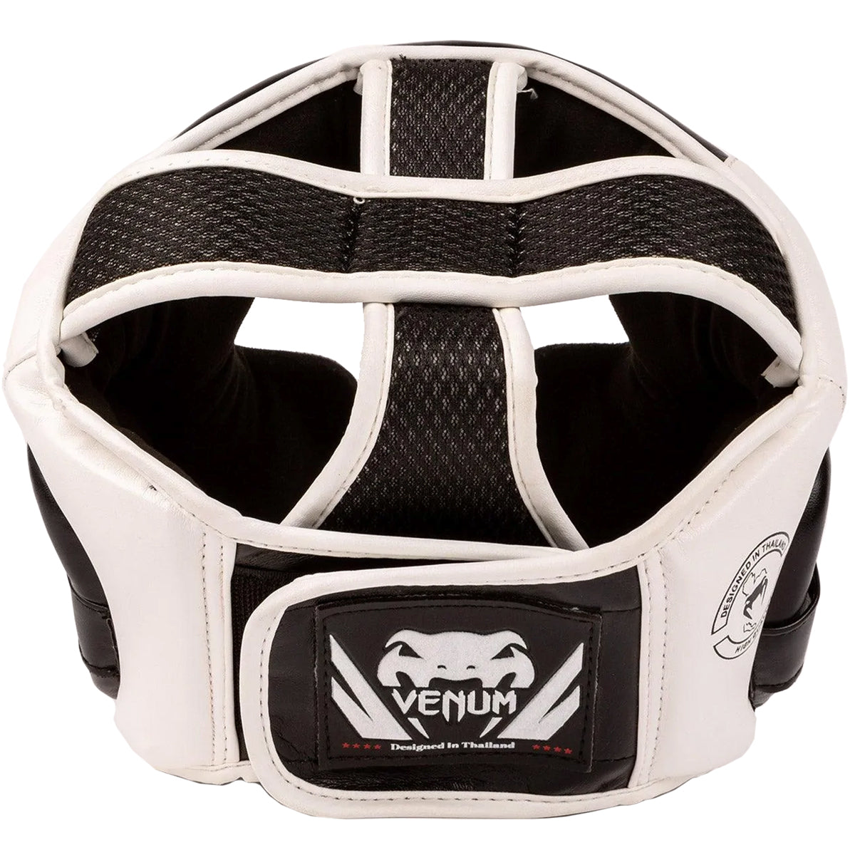 Venum Kid's Challenger Training Headgear - Black/White Venum