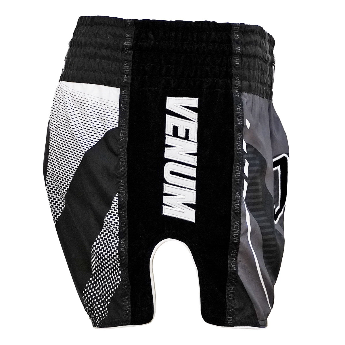 Venum One FC 3.0 Muay Thai Shorts - Black/White Venum