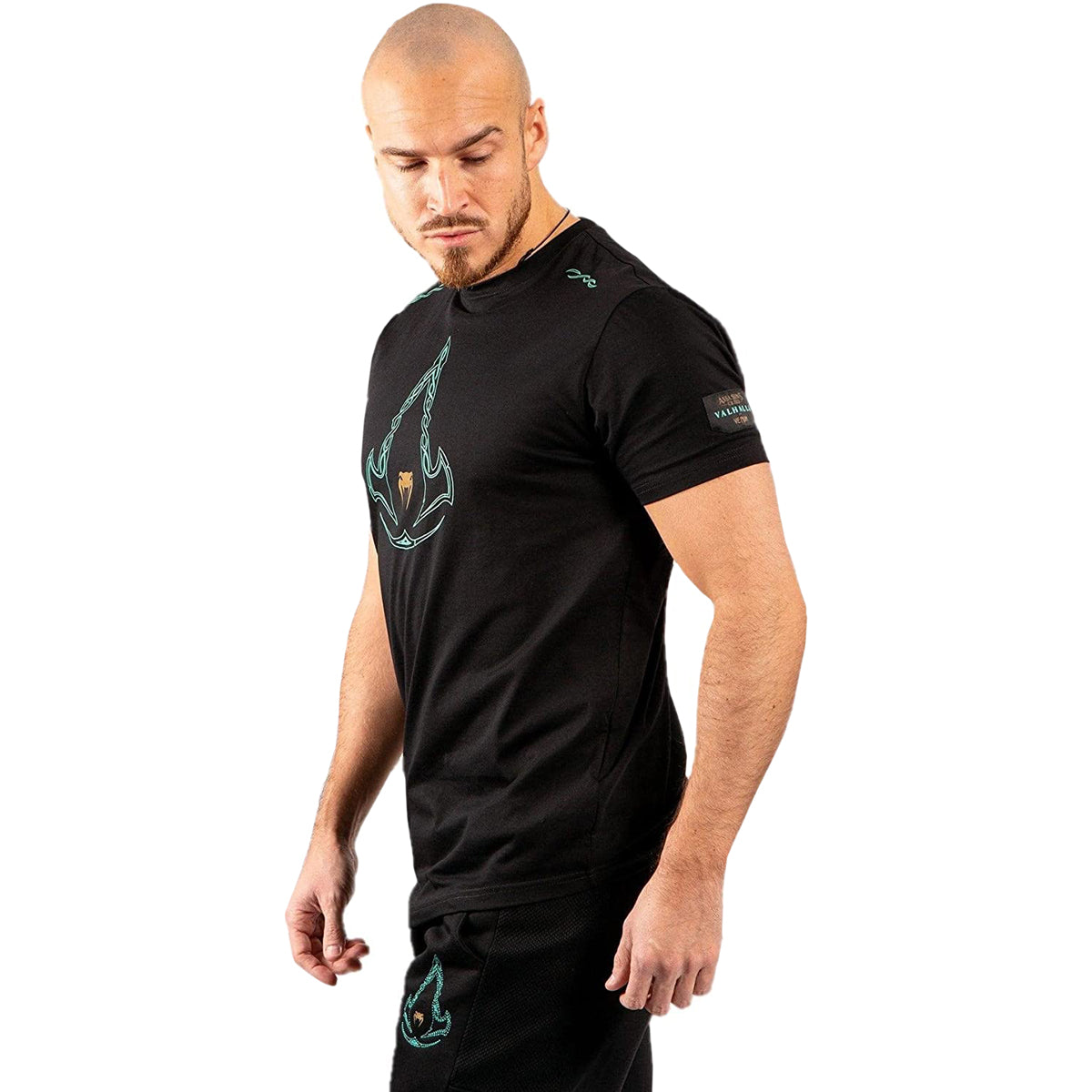 Venum Assassin's Creed T-Shirt - Black/Blue Venum