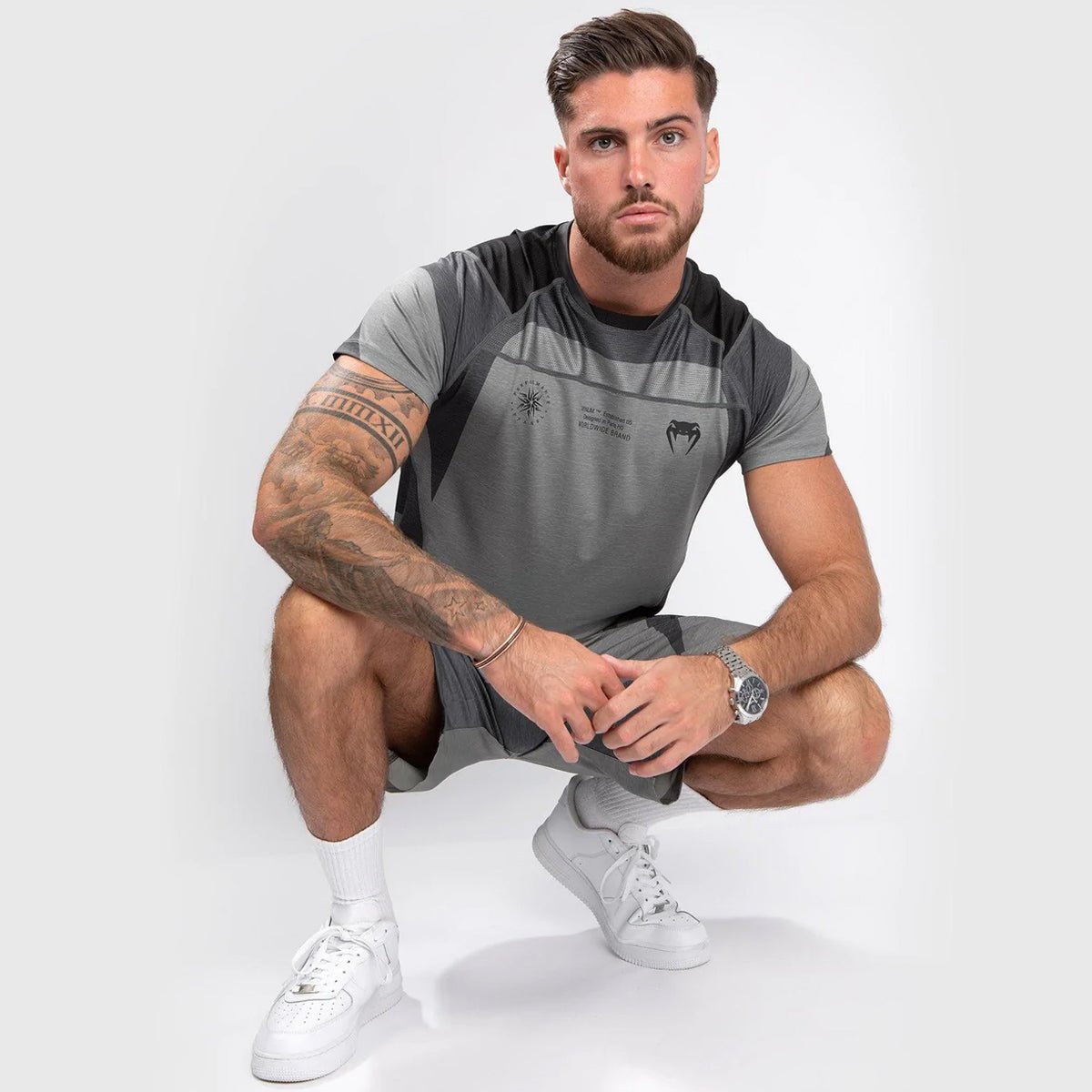 वेनम स्टोन ड्राई टेक टी-शर्ट - मिनरल ग्रीन - फोर्ज़ा स्पोर्ट्स