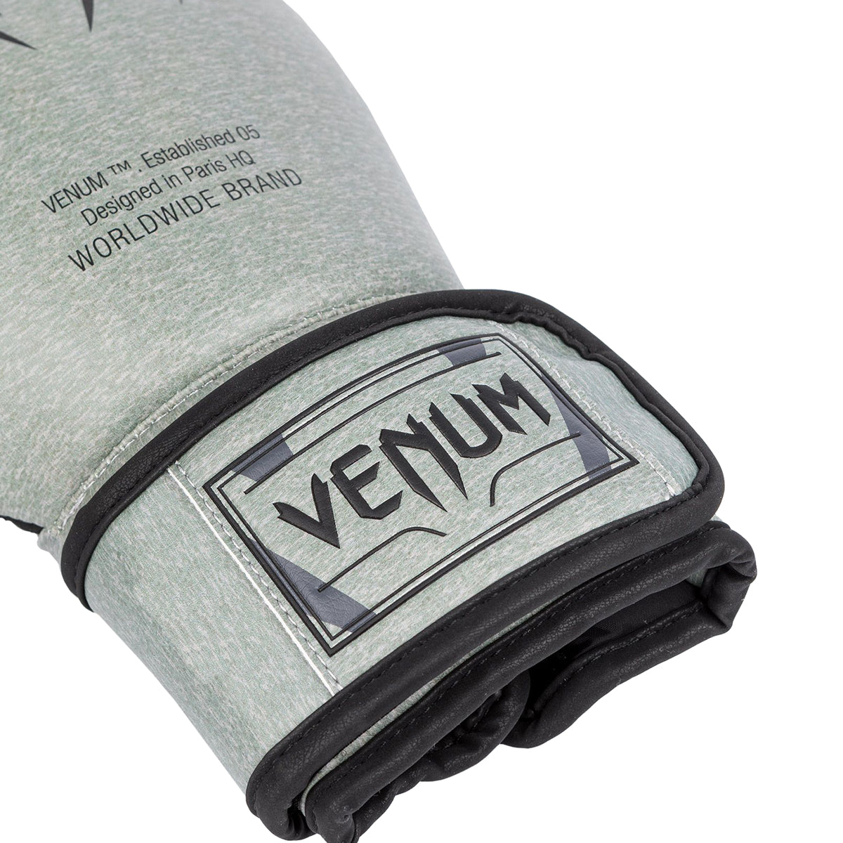 Venum Stone Hook and Loop Boxing Gloves - Mineral Green Venum