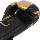 Venum Lightning Hook and Loop Boxing Gloves - Gold/Black Venum