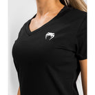Venum Women's Essential V-Neck T-Shirt - Black Venum