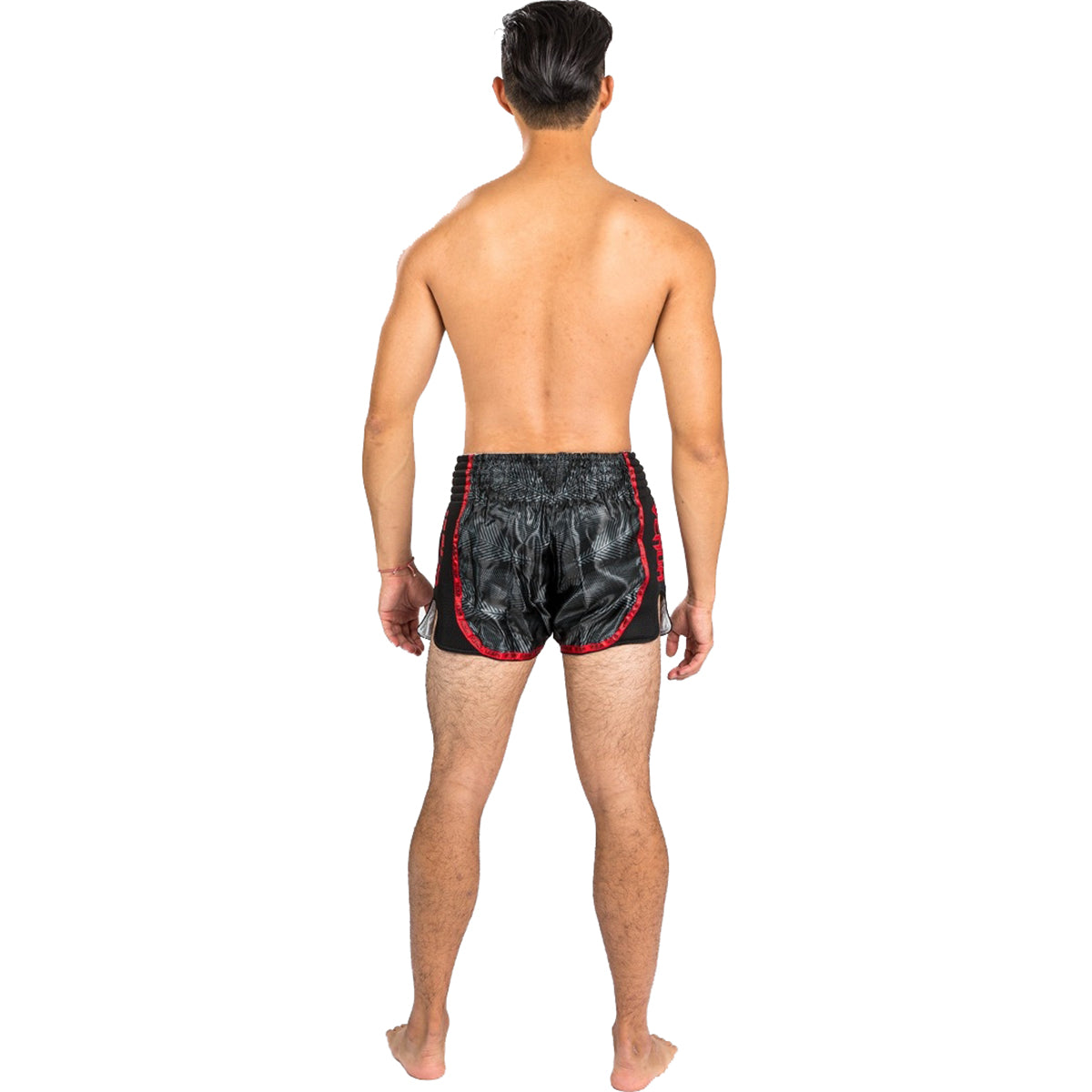 Venum Phantom Muay Thai Shorts - Black/Red Venum