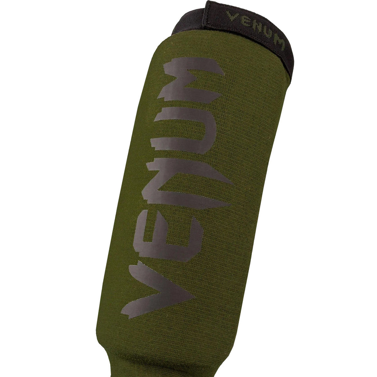 Venum Kontact Protective MMA Shin Instep Guards - Khaki/Black Venum