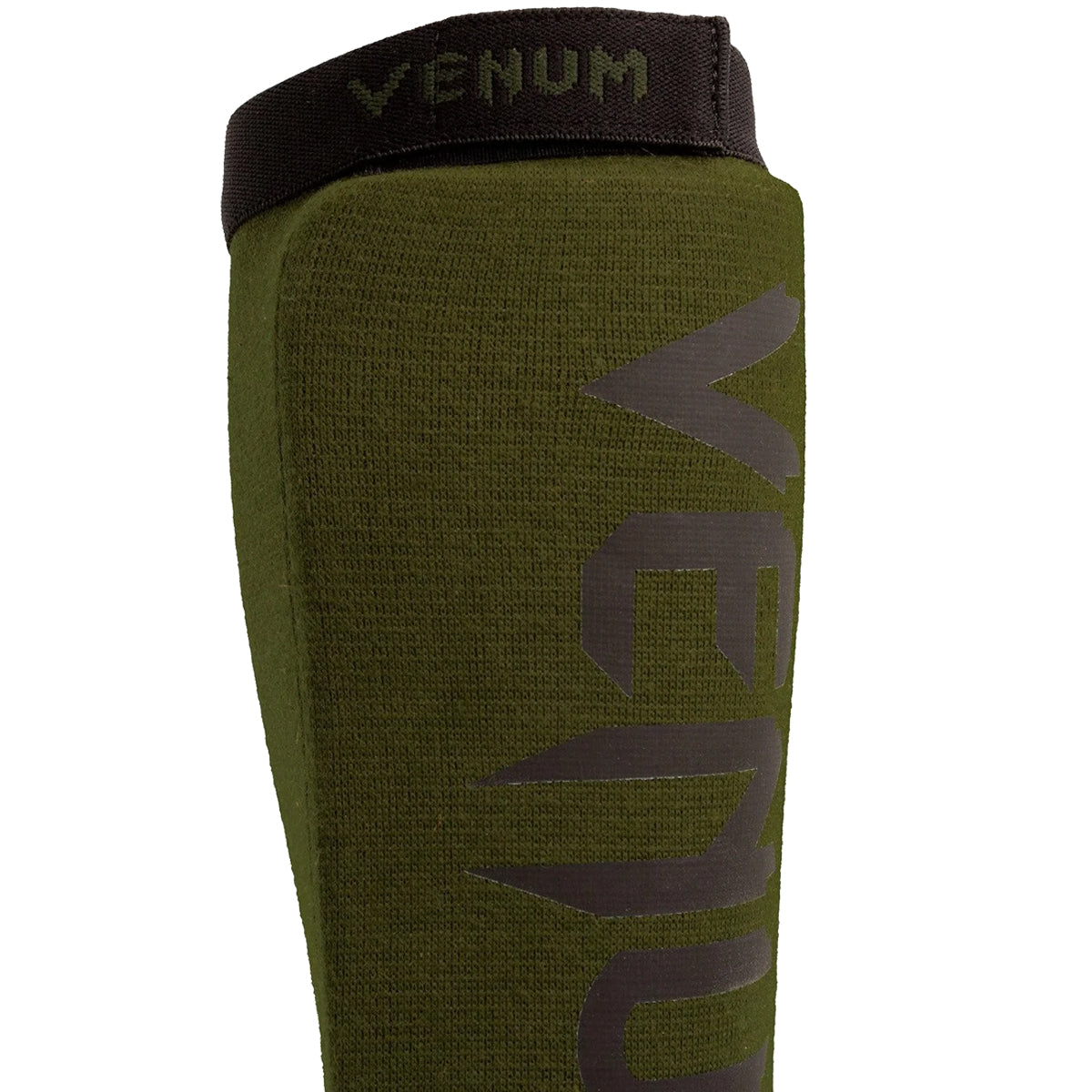 Venum Kontact Protective MMA Shin Instep Guards - Khaki/Black