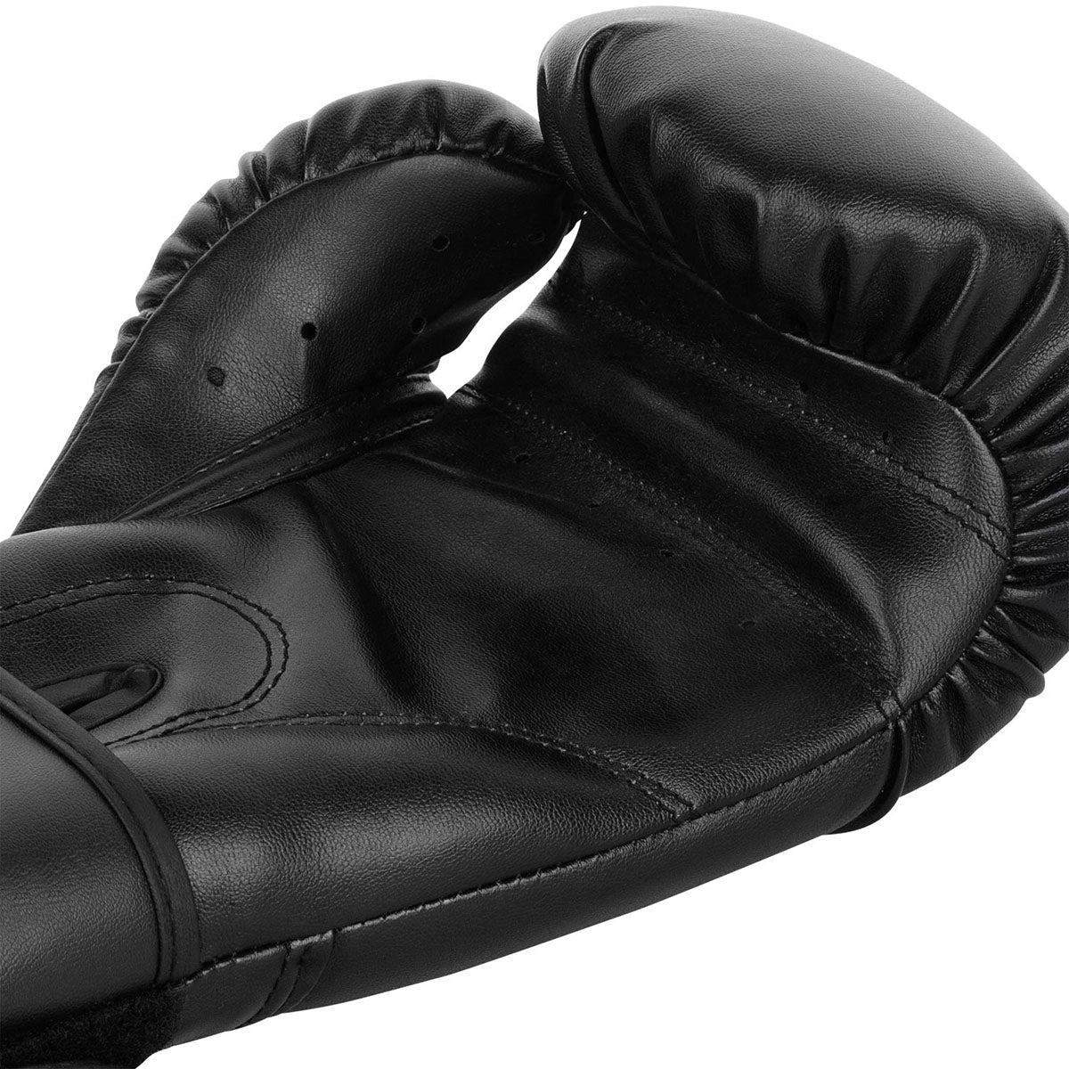 Venum Contender Hook and Loop Training Boxing Gloves - Black/Cyan - Forza Sports