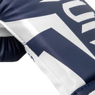 Venum Elite Skintex Leather Hook and Loop Training Boxing Gloves - White/Navy Blue - Forza Sports