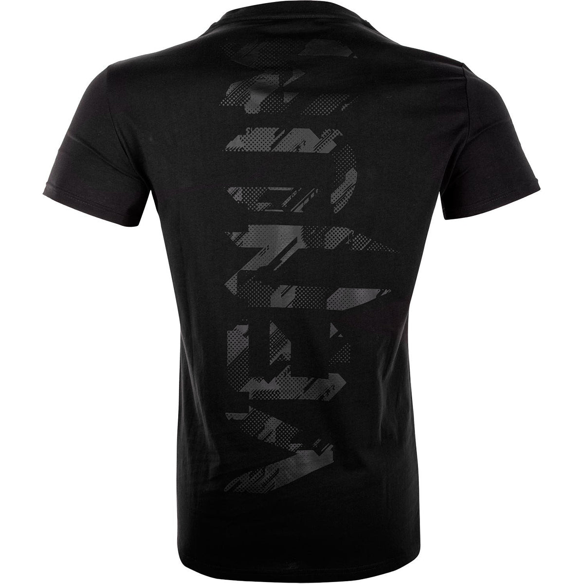 Venum Tecmo Giant Crewneck T-Shirt - Black/Black Venum