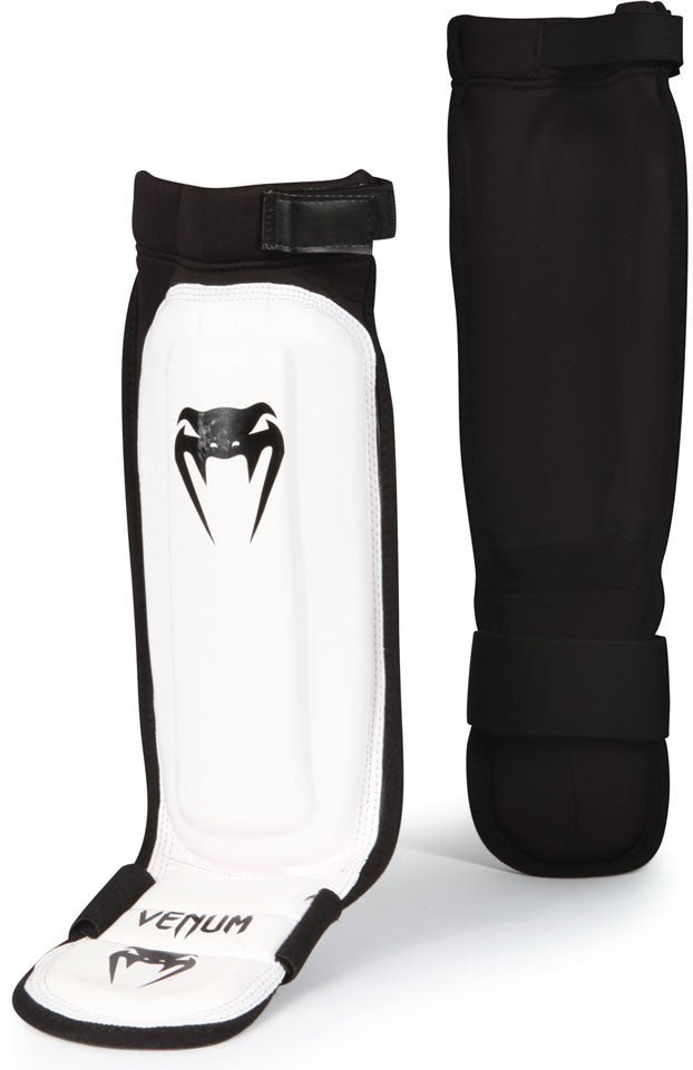 Venum 360 MMA Protective Shin Instep Guards - White - Forza Sports