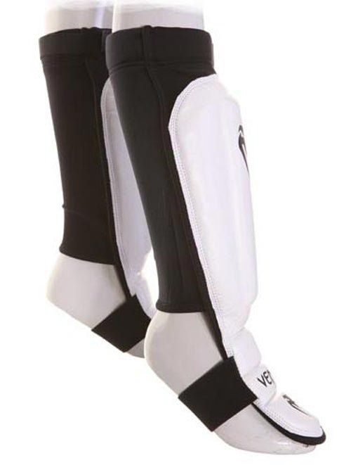 Venum 360 MMA Protective Shin Instep Guards - White - Forza Sports