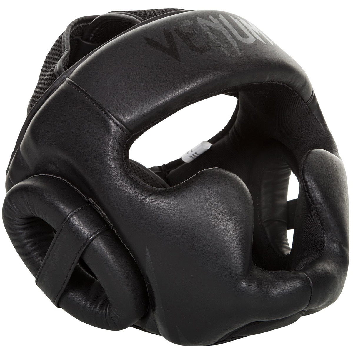 Venum Challenger 2.0 Skintex Leather MMA Training Headgear - Black Venum