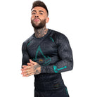 Venum Assassin's Creed Reloaded Long Sleeve Rashguard - Black Venum