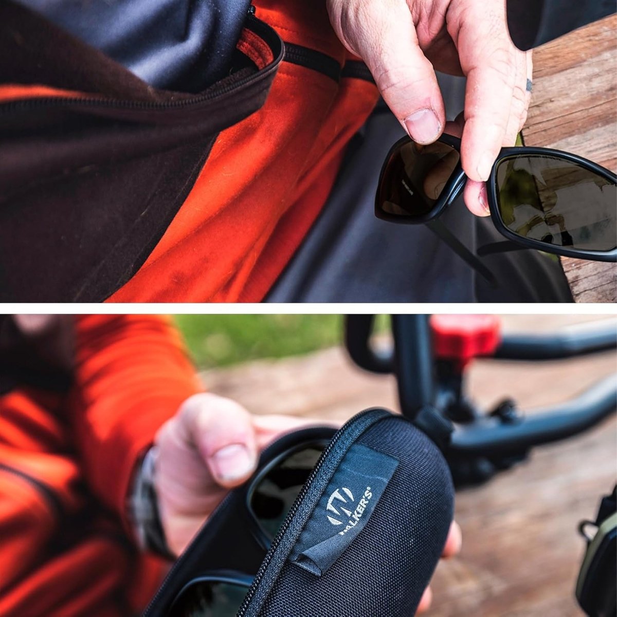 Walker's Forge Full Frame Shooting Glasses w/Case - Forza Sports