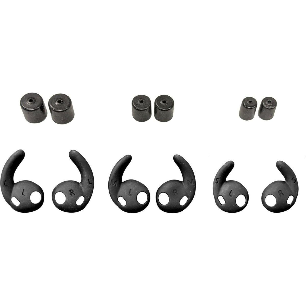 Walker's Silencer 2.0, Rechargeable Replacement Tips/Fins, S/M/L - Forza Sports