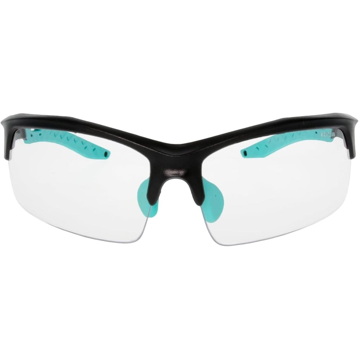 Walker's Teal Impact Resistant Sport Glasses - Clear Lenses - Forza Sports