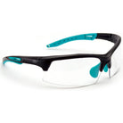 Walker's Teal Impact Resistant Sport Glasses - Clear Lenses - Forza Sports