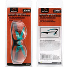 Walker's Teal Impact Resistant Sport Glasses - Clear Lenses - Forza Sports