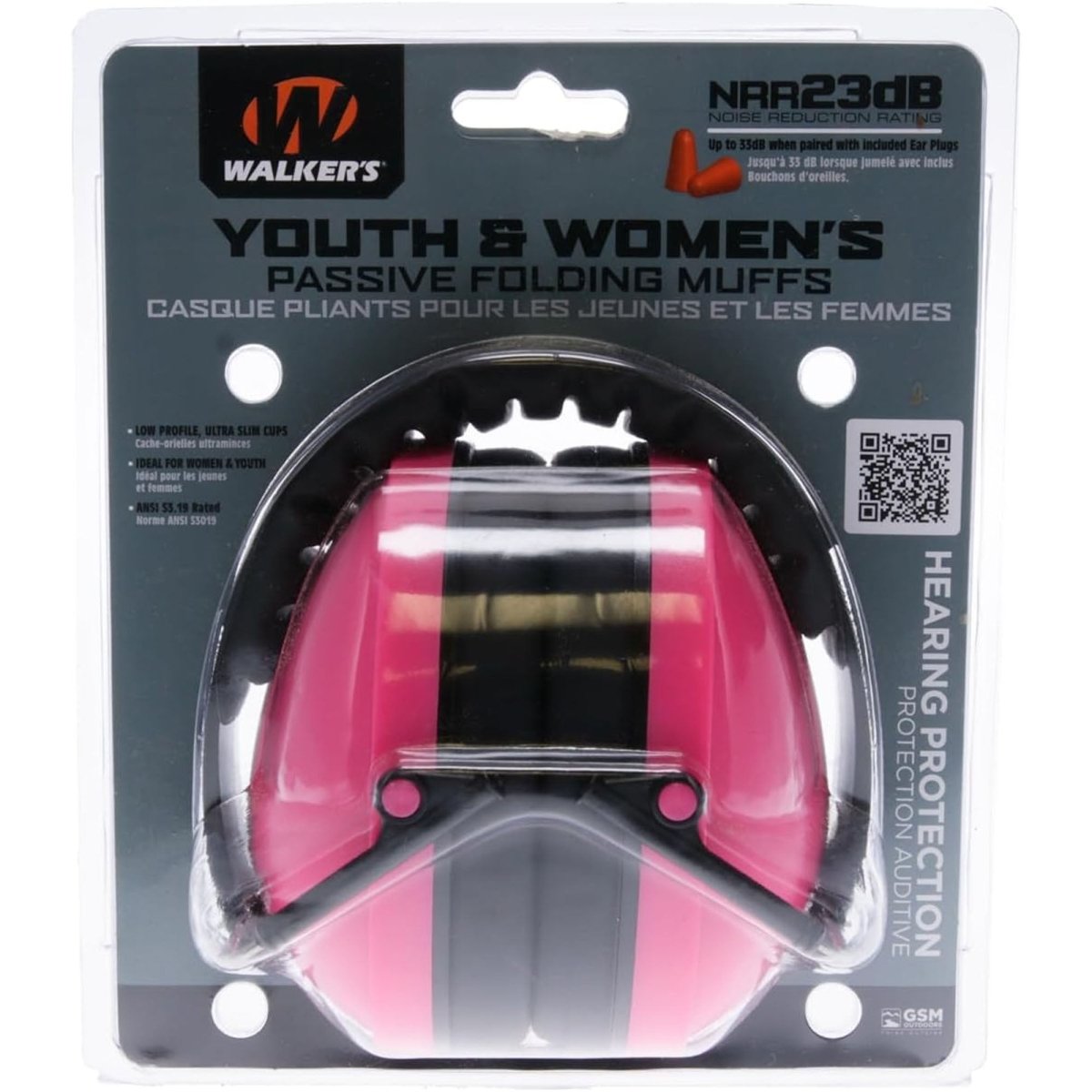 Walker's Youth and Women Folding Passive Muff - Forza Sports
