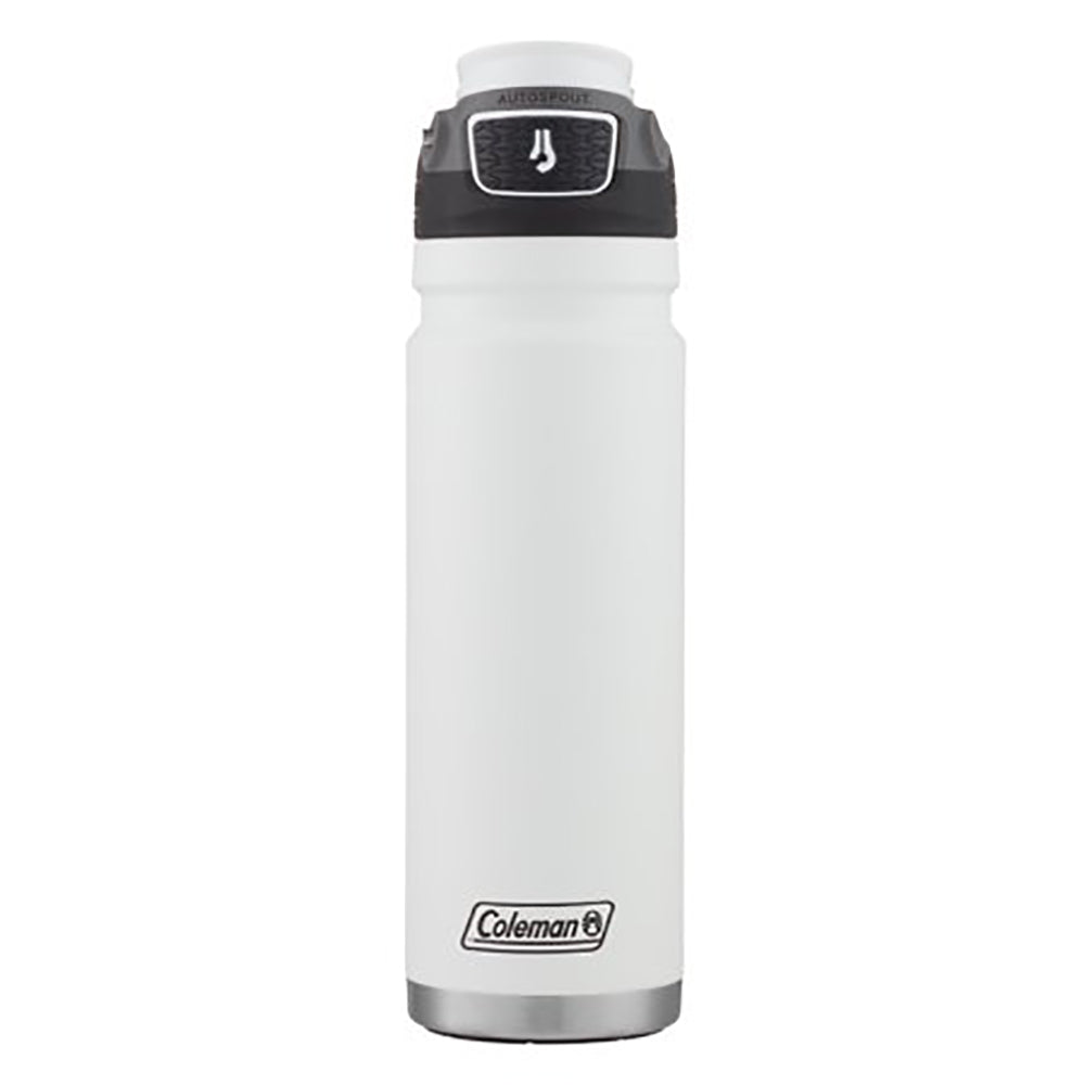 Coleman Freeflow Autoseal Insulated Stainless Steel Water Bottle, 24oz, Caribbean Sea
