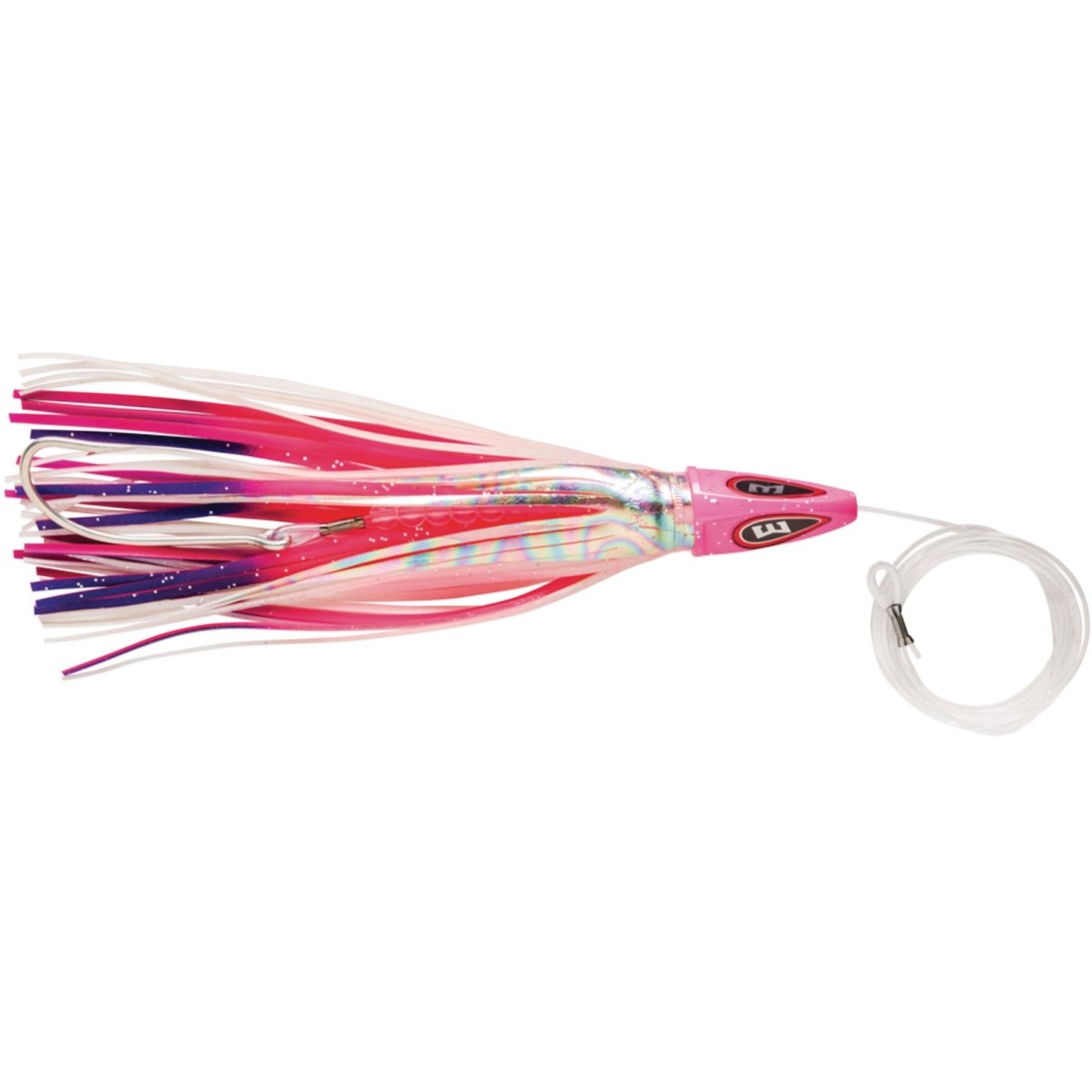 fish catcher lure Williamson Dorado 4" / Skip Jack The 4 Lure is rigged with 60LB Premium Sufix Leader and a VMC 4/0 Hook The 6 lure is rigged with 130LB Premium Sufix Leader and a VMC 8/0 Hook. Thrill-Catcher Torpedo Lure SpireBuzz
