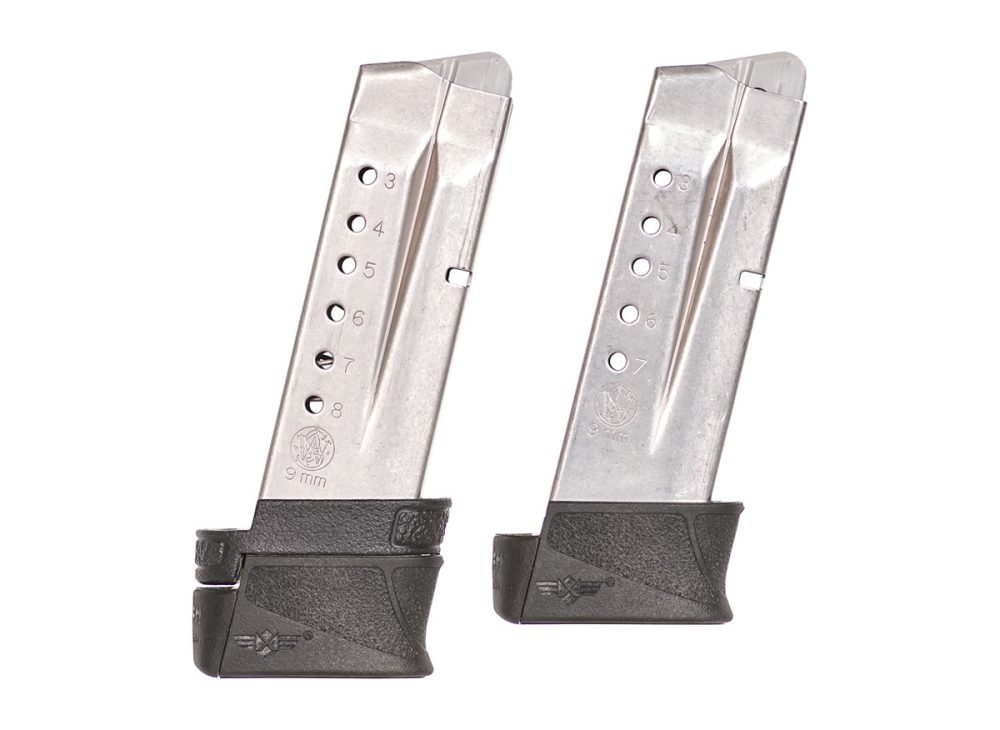 XTech Tactical MTX M&P Shield 9mm +2 & .40 S&W +1 Magazine Extender with Spring - Forza Sports