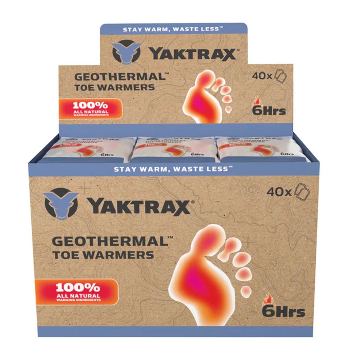 Yaktrax Geothermal Toe Warmers - Forza Sports