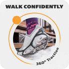 Yaktrax Walk Plus Traction Cleats For Ice and Snow - Forza Sports