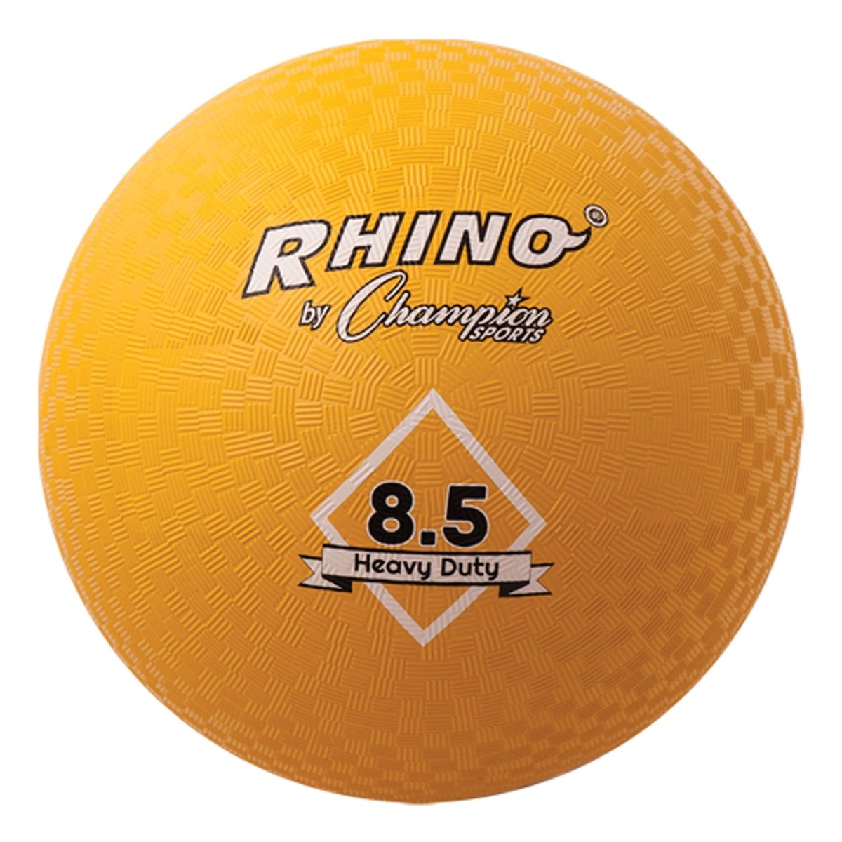 Champion Sports 8.5" Heavy Duty Playground Ball - Yellow - Forza Sports