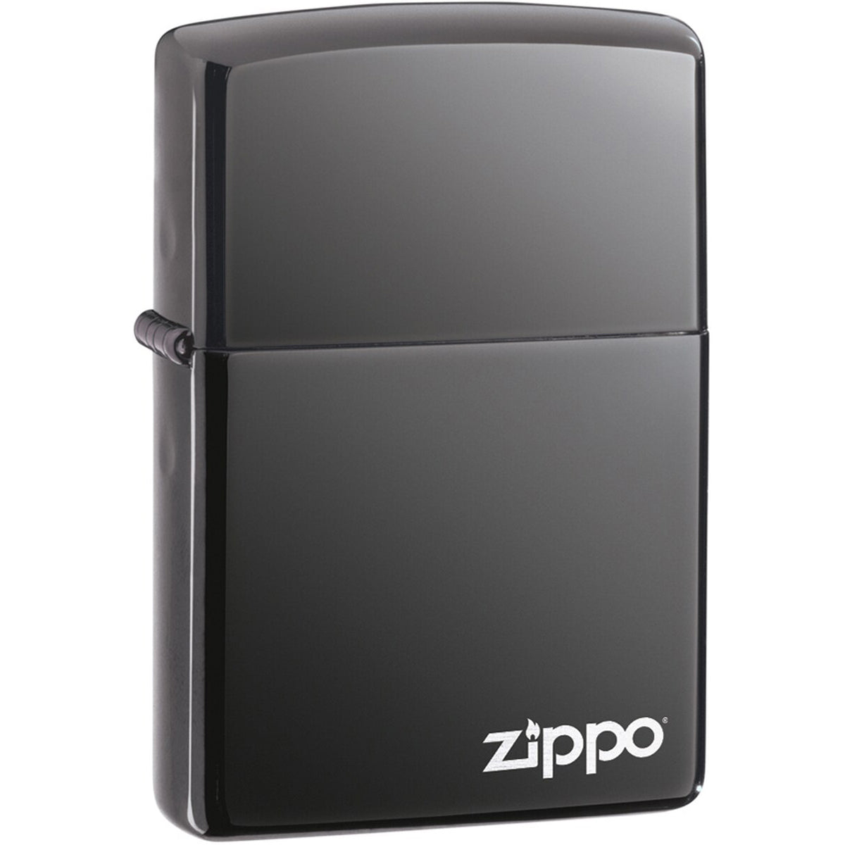 Zippo Logo Black Ice Pocket Lighter Zippo