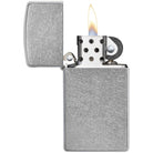 Zippo Slim Street Chrome Pocket Lighter Zippo