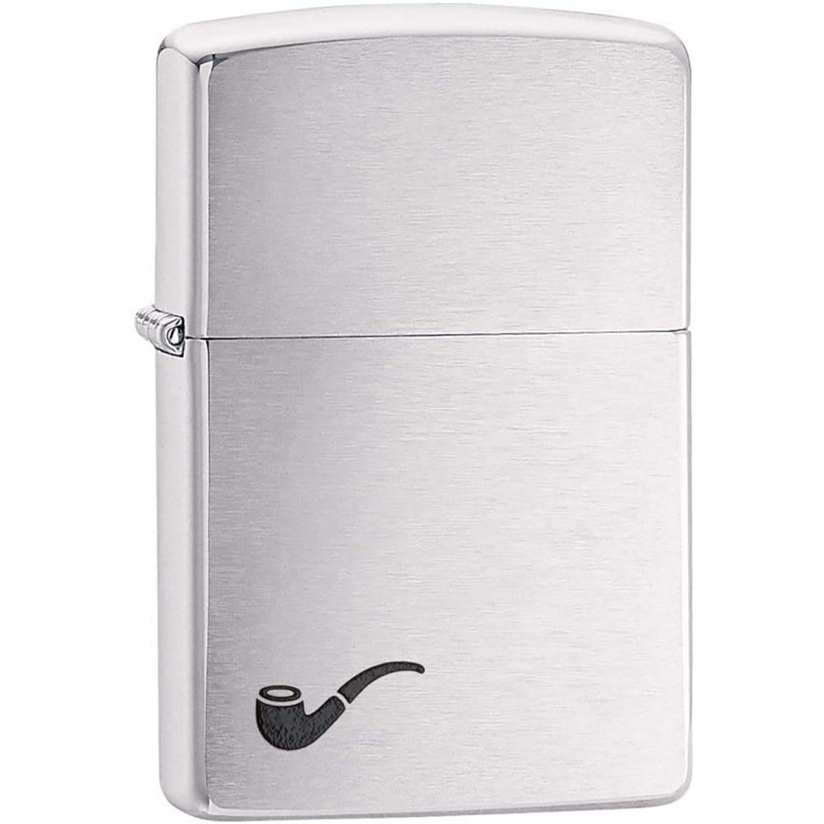 Zippo Brushed Chrome Pocket Pipe Lighter - Forza Sports