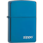 Zippo Logo Sapphire Pocket Lighter Zippo