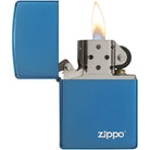 Zippo Logo Sapphire Pocket Lighter Zippo
