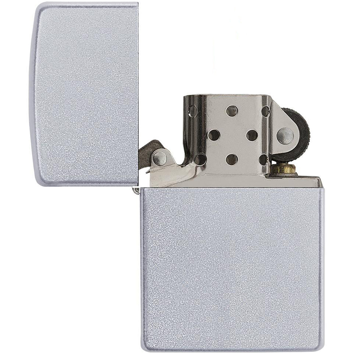 Zippo Satin Chrome Pocket Lighter Zippo