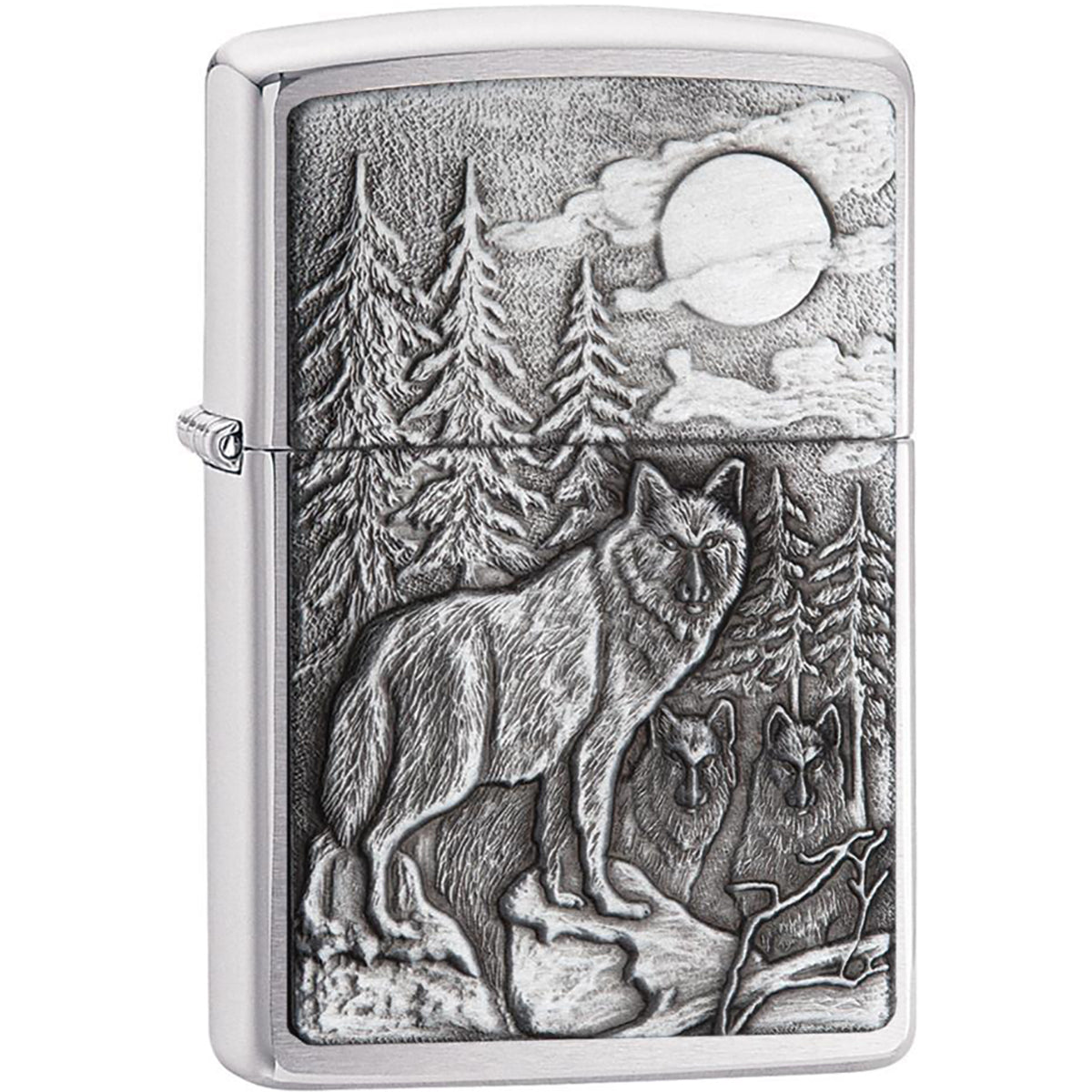 Zippo Timberwolves Emblem Pocket Lighter Zippo