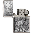 Zippo Timberwolves Emblem Pocket Lighter Zippo