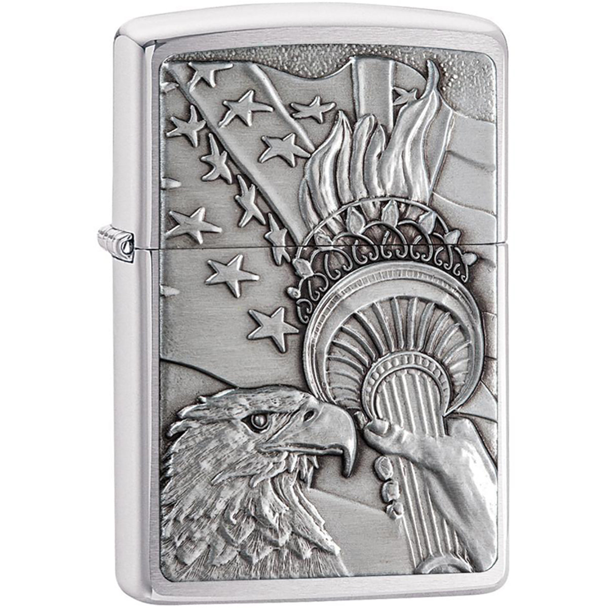 Zippo Something Patriotic Emblem Pocket Lighter Zippo