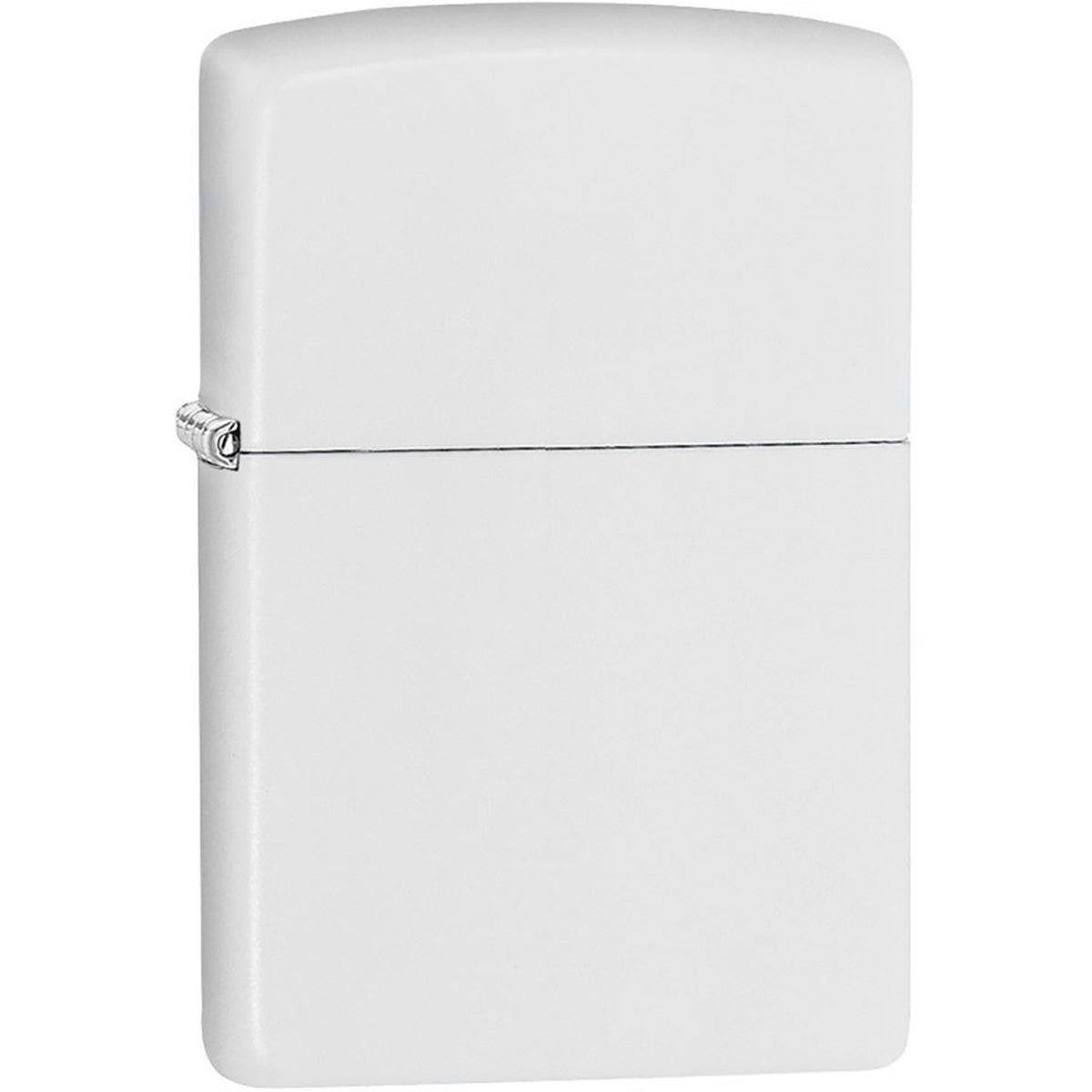 Zippo Regular Matte Pocket Lighter - White Zippo