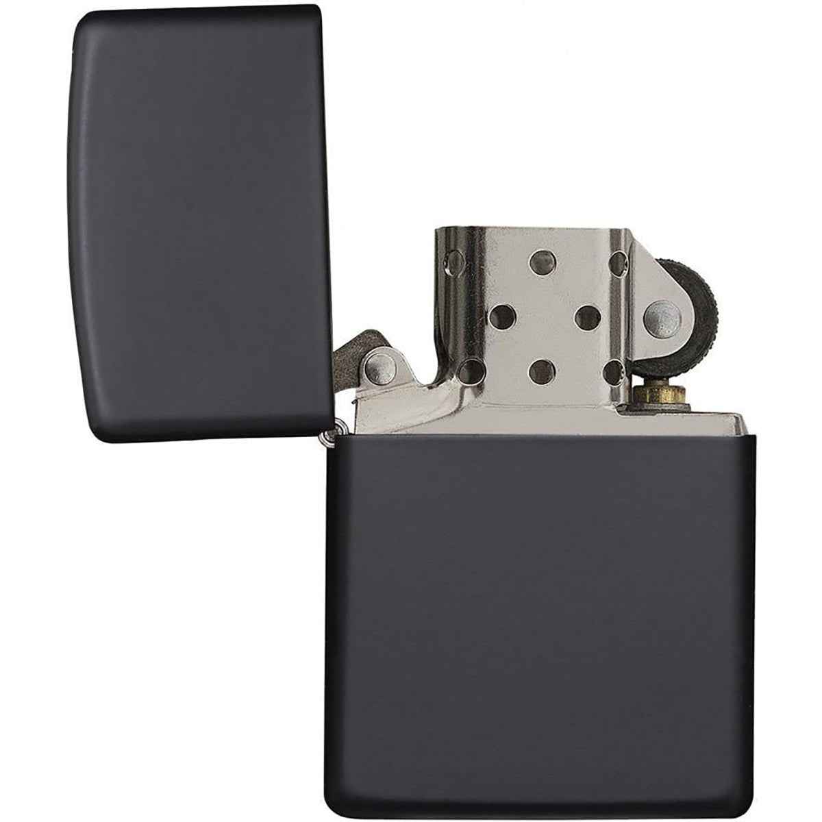 Zippo Regular Matte Pocket Lighter - Black – Forza Sports