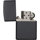 Zippo Regular Matte Pocket Lighter - Black Zippo