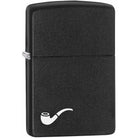 Zippo Black Matte Pocket Pipe Lighter Zippo