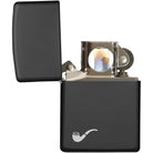 Zippo Black Matte Pocket Pipe Lighter Zippo