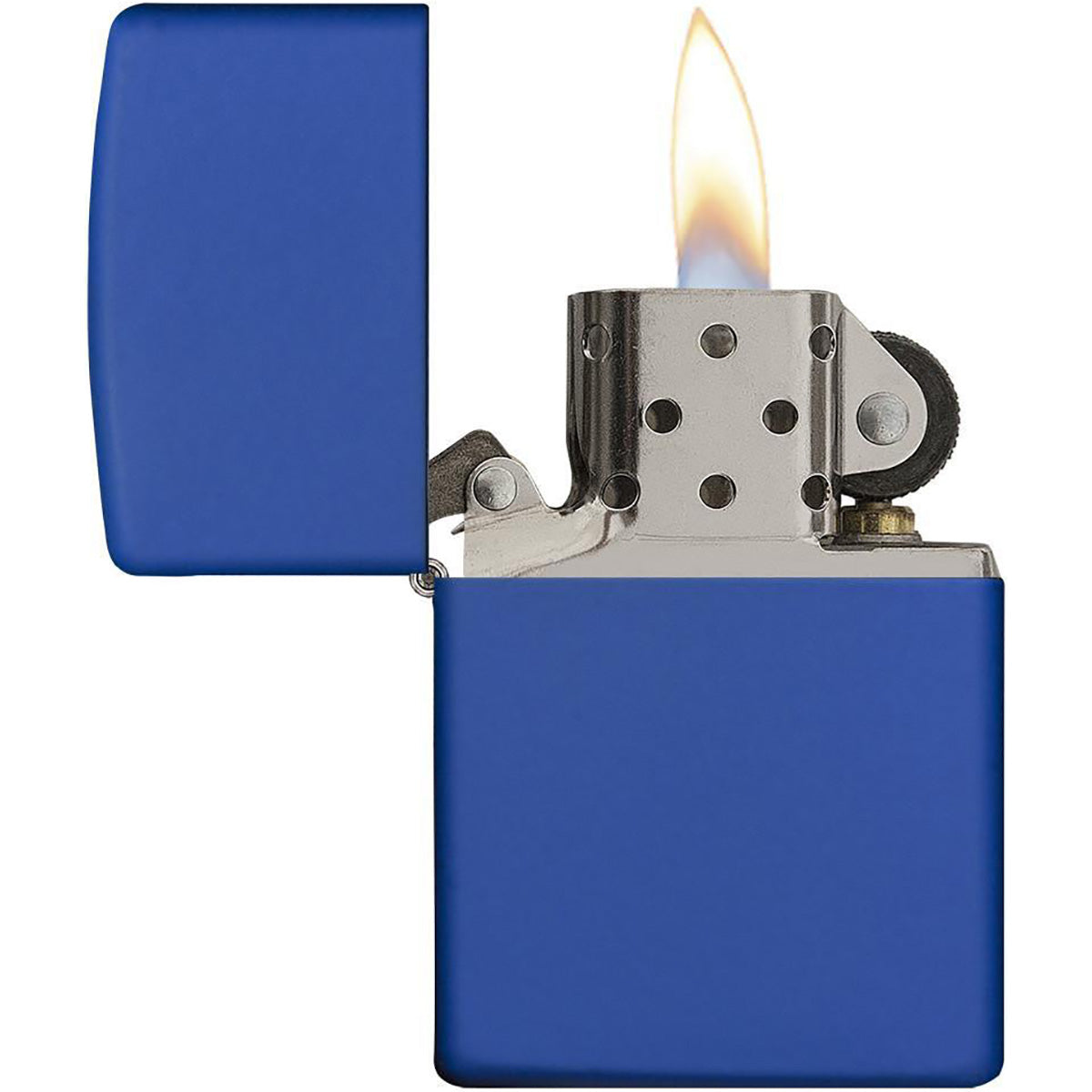 Zippo Regular Matte Pocket Lighter - Royal Blue Zippo